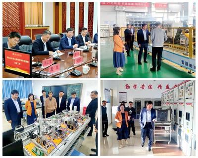 山東電力高等專科學校來校考察交流